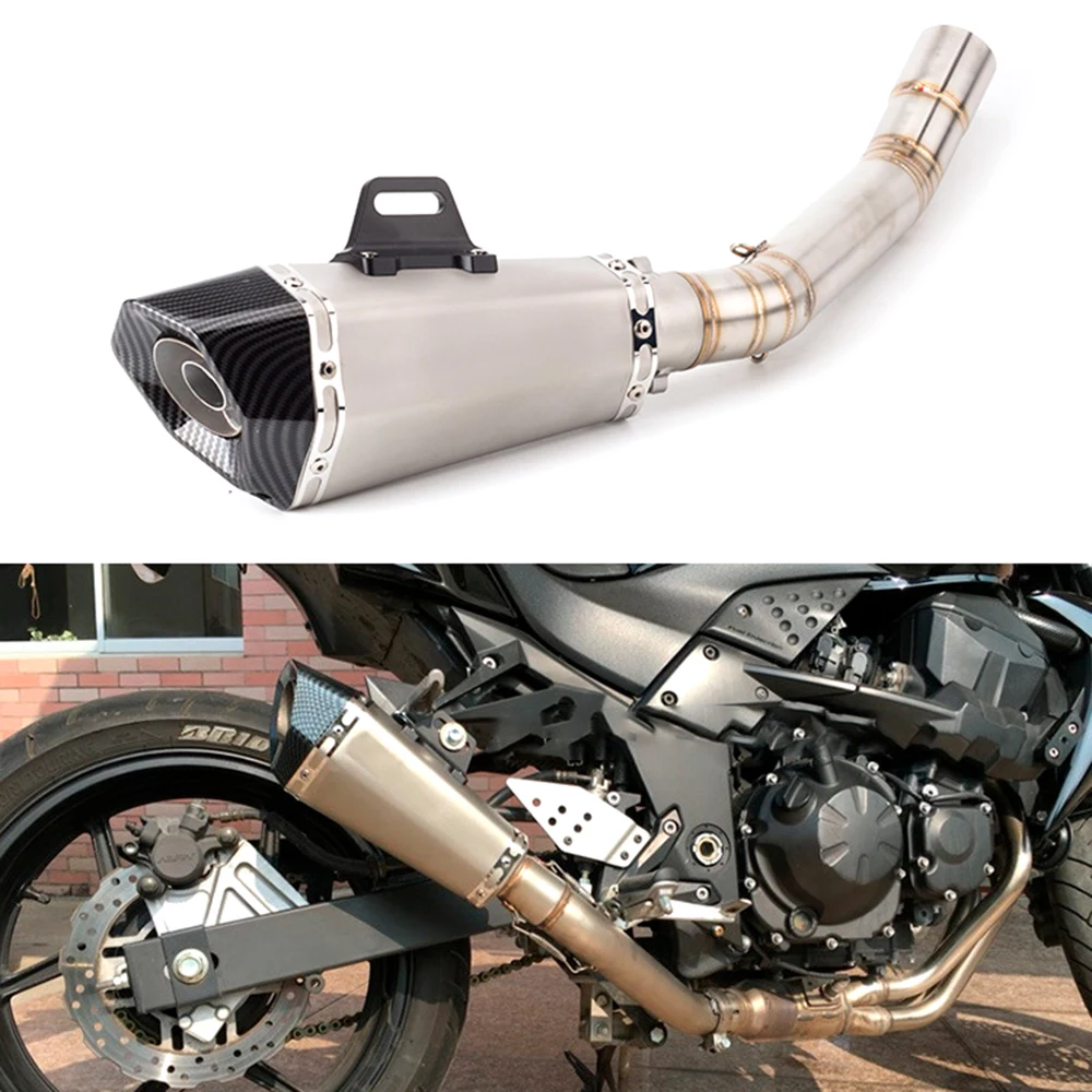 

Full Exhaust Z750 Z800 Z1000 Motorcycle For Kawasaki Z750 Exhaust Pipe Z800 Middle Z750 Z1000 Exhaust Pipe