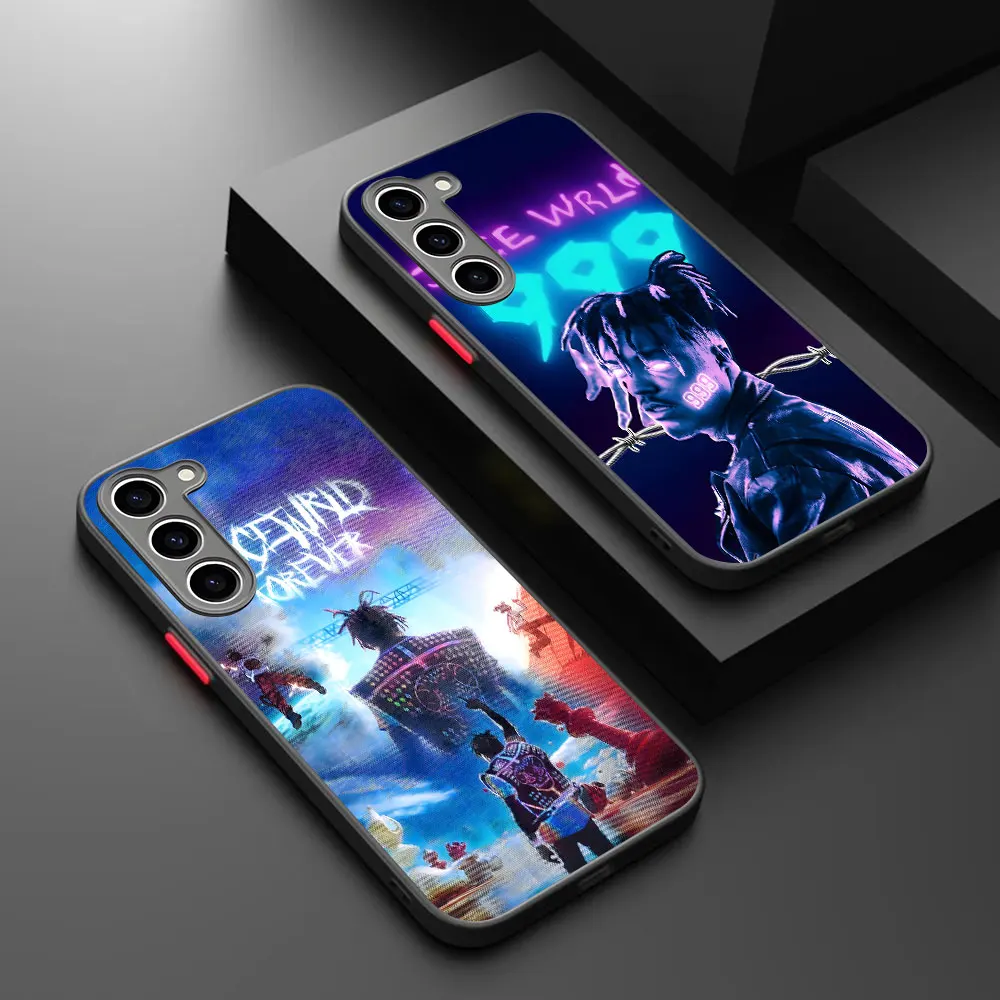 Противоударный чехол для телефона Samsung Galaxy S25 Edge S24 S23 S21 S22 Ultra S20 FE S10 Lite S8 Plus с изображением рэпера J-Juice W-wrld (art.: 3920d802a28e2) - 3920d802a28e2