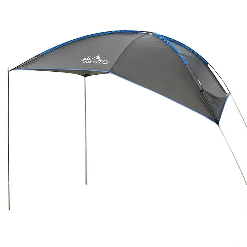 

Car Rooftop Awning Waterproof Tear Resistant Durable Car Awning Anti-UV Tent For Camping Trailer Beach Vehicle Rear Canopy