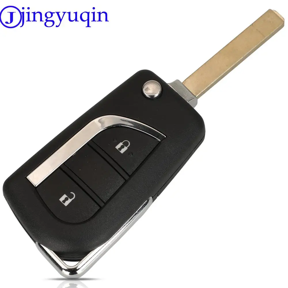 Jingyuqin 2 кнопки 89785-0H901 Модифицированная флип-микросхема 433 МГц 4D70 для Toyota Aygo Peugeot