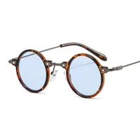 men women gradient ocean color glasses small round sunglasses driving shades punk sun glasses eyewear