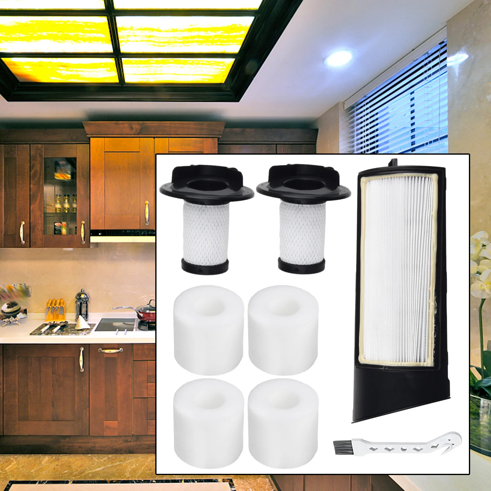 Модернизированные сменные фильтры для Shark ICZ362H IC160 IC162 беспроводной пылесос