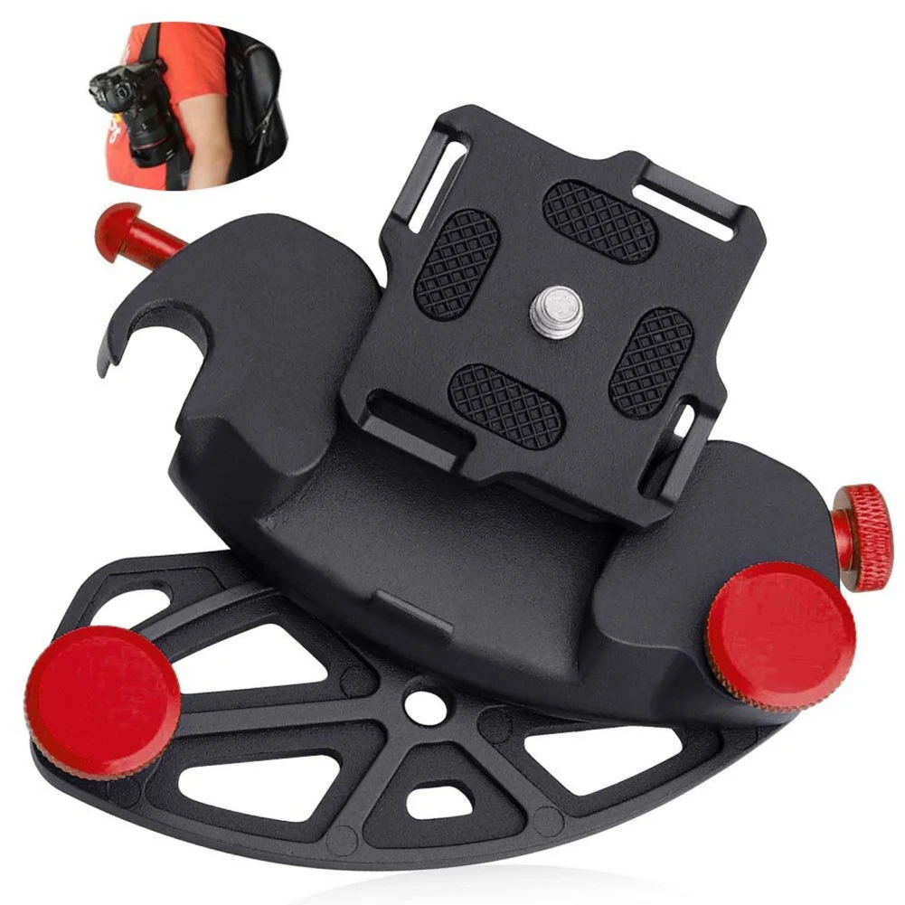 

1pc Camera Waist Belt Clip Metal Backpack Holster Strap Hanger For Mens Belts Buckle Waist Clip For Gopro SLR Camera Clamp
