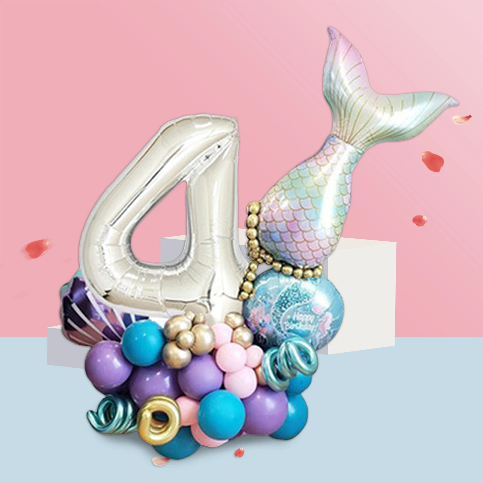 Шары воздушные многоразовые для дня рождения 55 шт. | Дом и сад