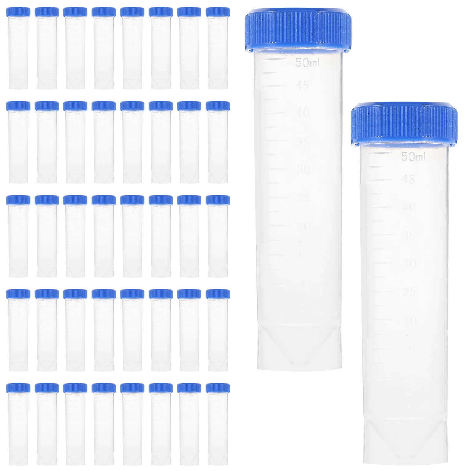

Test Experiment Test Tube Small Testing Tubes Experiment Laboratory Plastic Centrifugal Vials Supplies Caps