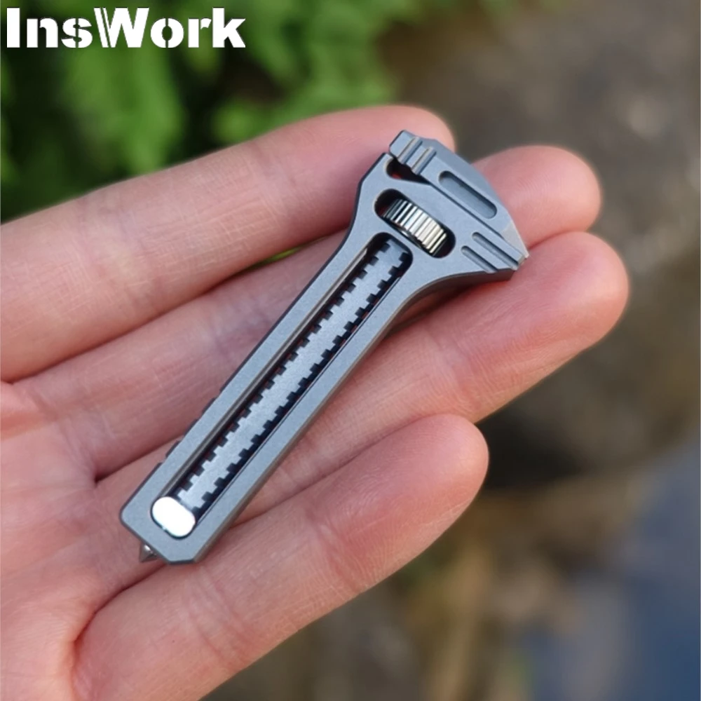 Титановый сплав миниатюрный гаечный ключ металлический калибр инструмент для
