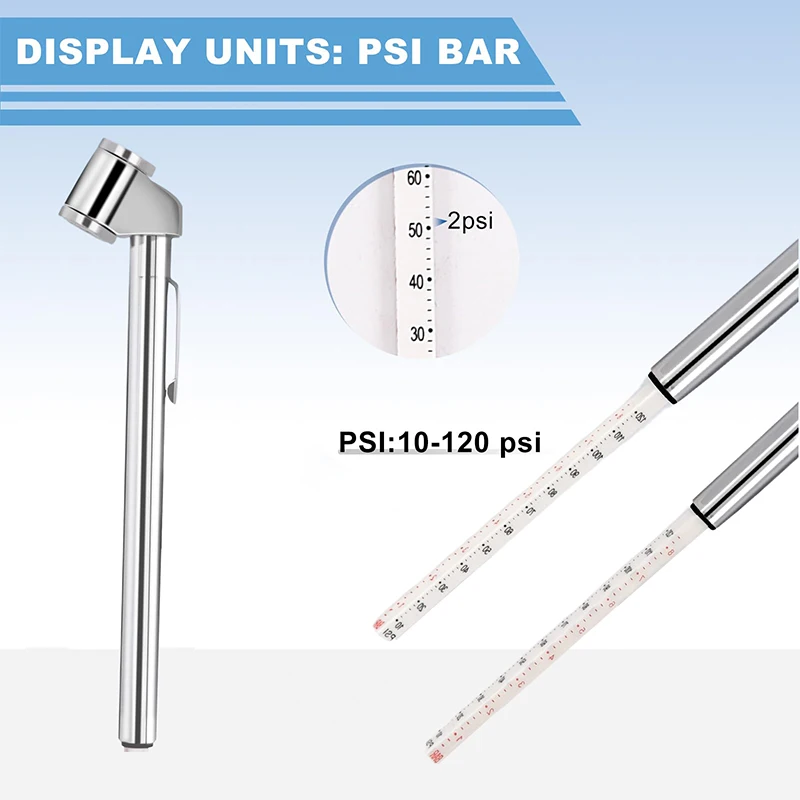 Прибор для измерения давления в шинах 10-120 PSI