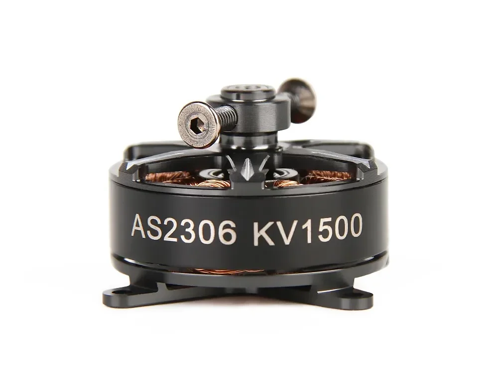 T-Motor с коротким валом AS2306 KV1500 KV1900 KV2300 2-3S Бесщеточный двигатель для комнатных