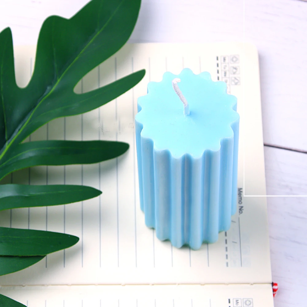 Силиконовая форма сделай сам для цилиндрической свечи самостоятельного