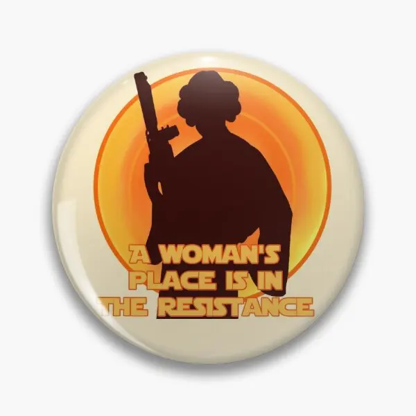 

The Resistance Soft Button Pin Lapel Pin Clothes Metal Gift Hat Fashion Badge Creative Collar Funny Brooch Cute Decor Women