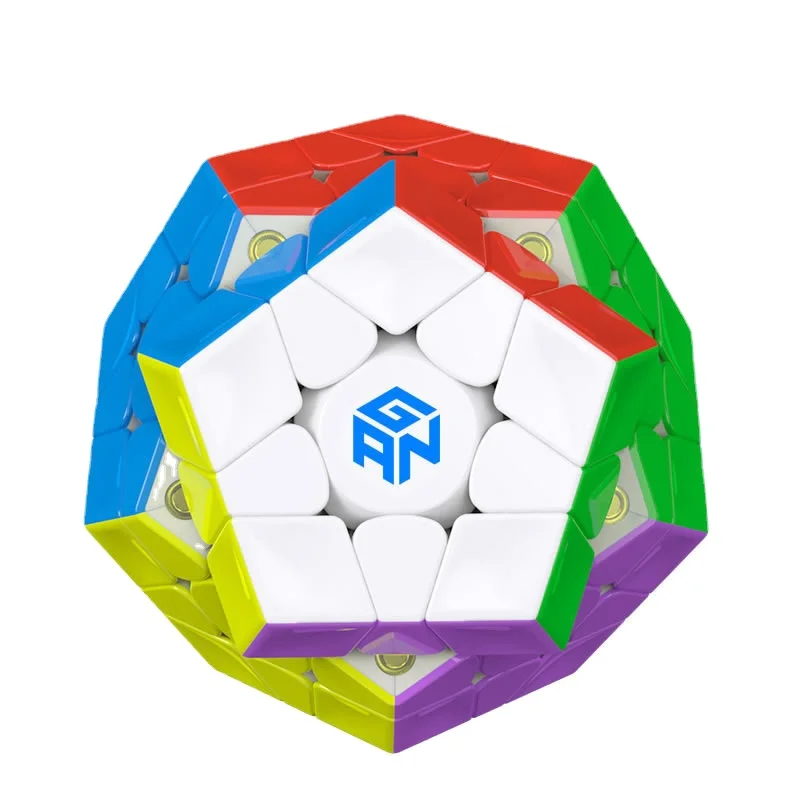 [ECube] GAN Megaminx Mega M Магнитный оригинальный высококачественный скоростной магический куб Dodecahedron магниты скоростной пазл Подарочные игрушки