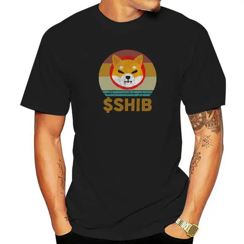 

Vintage Shibacoin Miner Shiba Inu T-Shirt Men's Fashion Clothing Graphic T Shirts