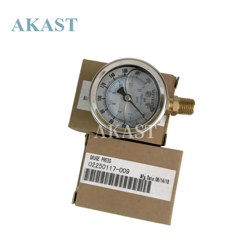 Hot sell 02250117-009 Pressure Gauge for SULLAIR Air Compres
