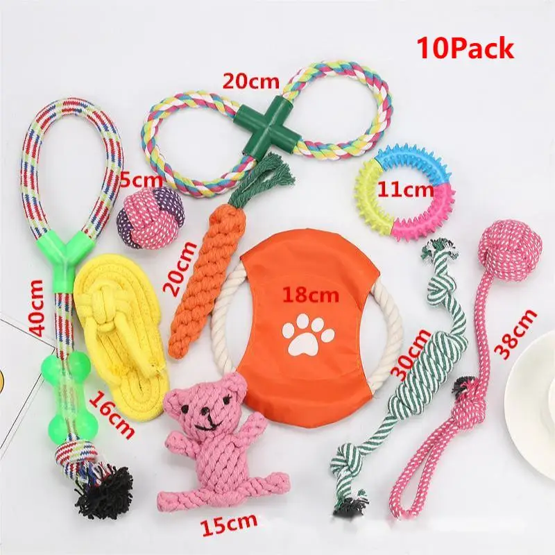 

Pet toy set small dog training dog toy dog molar toy set New pet products