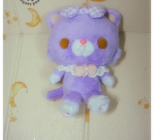 

Kawaii Mewkledreamy Purple Cat Plush Toy Stuffed Doll Anime Cute Plushie Kids Toys for Girls Birthday Gift