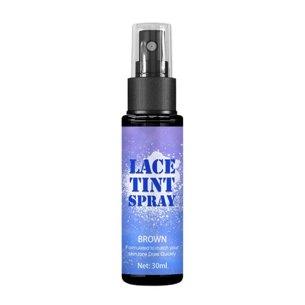 Adhesive Wigs Lace Concealer Spray Dry Quickly  Spray Waterproof Hair Dye Supplies