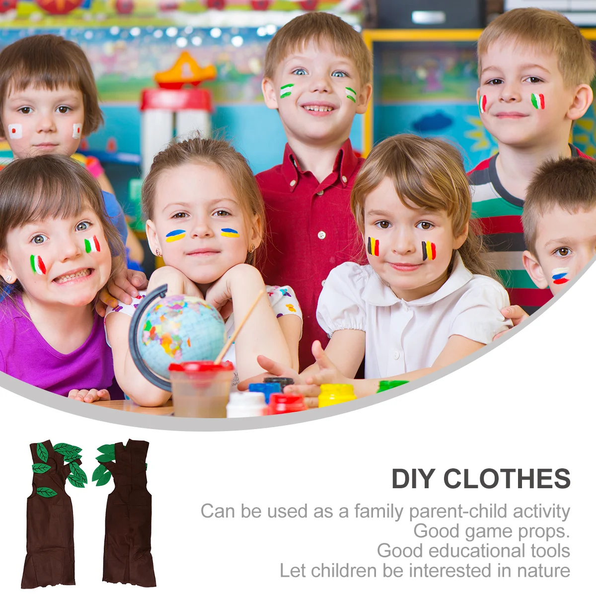 

Halloween Bee Costume Dresses Kids Role Play Tree Costumes Fruit Show Fiber Blend Party Supplies Parent-child