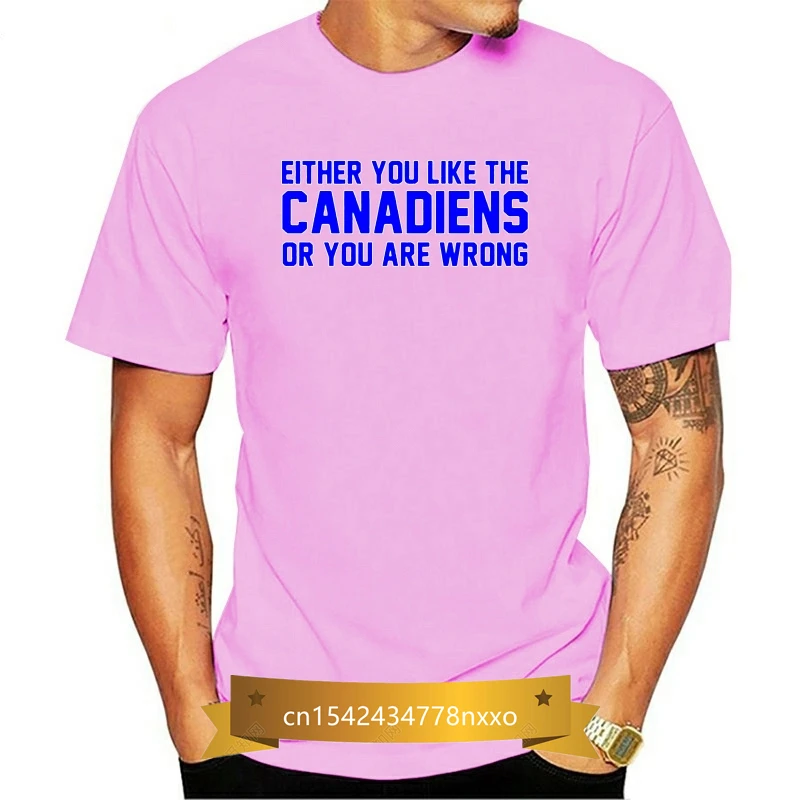 

Montreal Hockeyerer Canadiens Habs Fan T ShirtT Shirt Summer Style