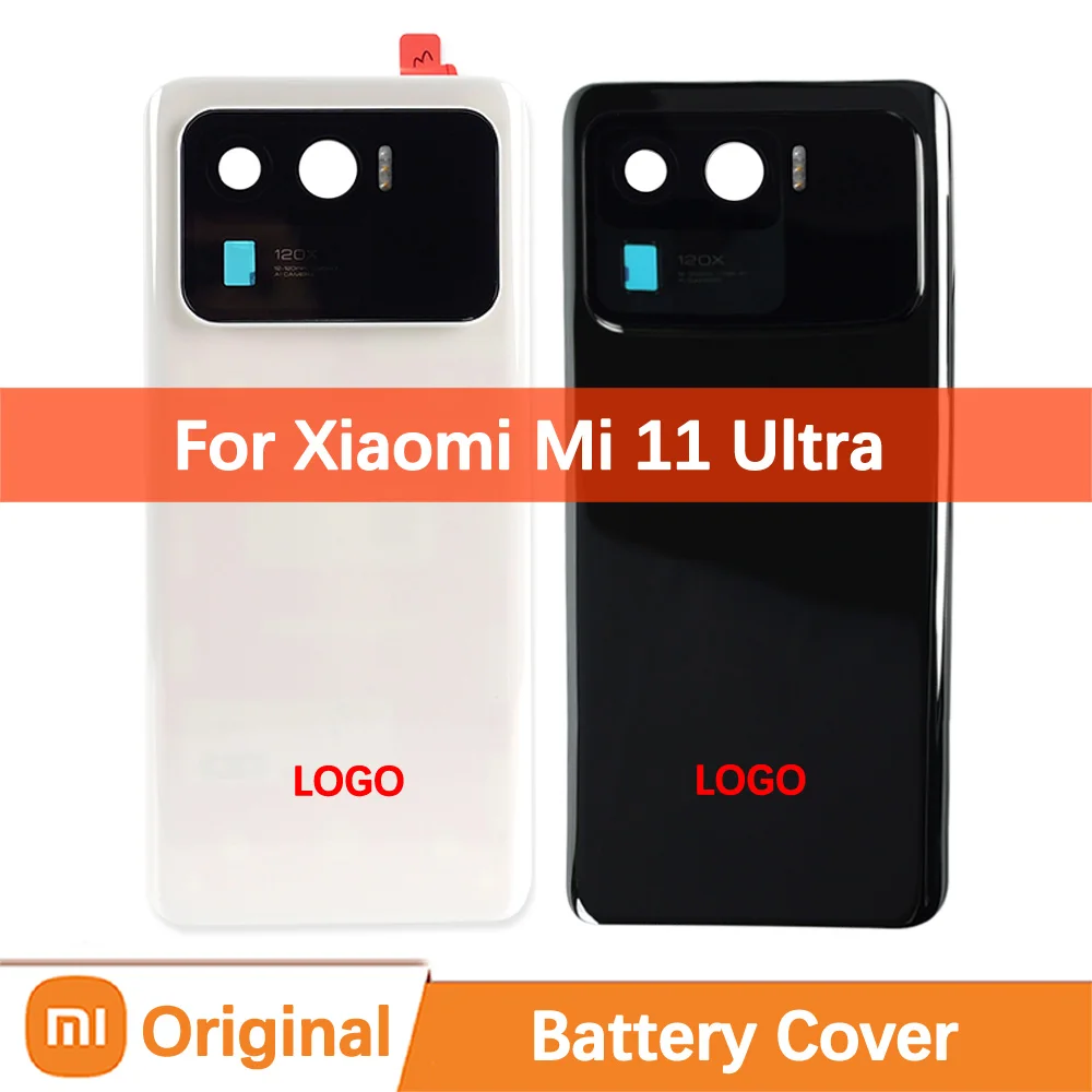 Оригинальная задняя крышка батарейного отсека для Xiaomi Mi 11 ультра корпус задней