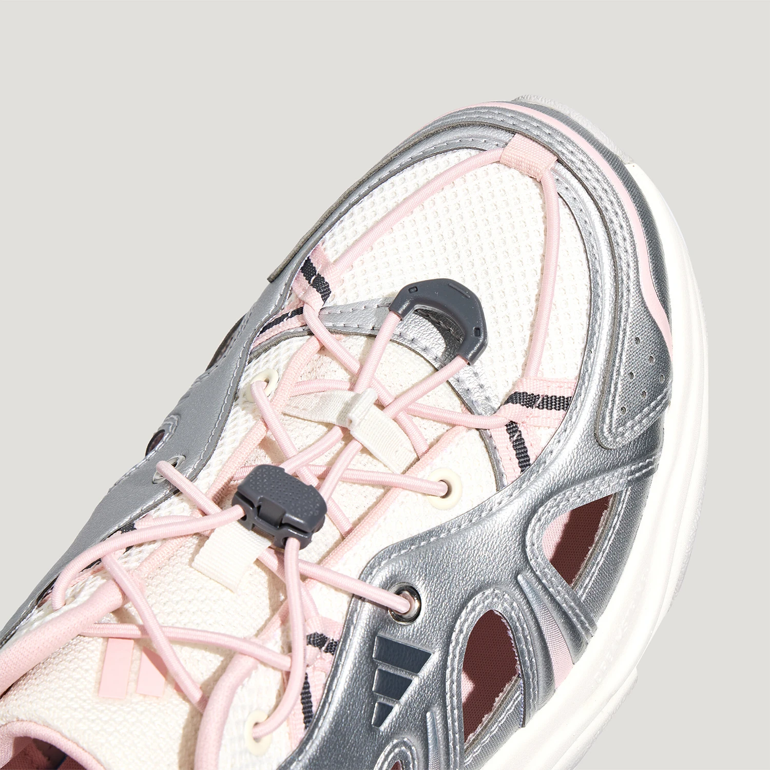 Фото Оригинальные летние женские сандалии Adidas на толстой подошве, модные повседневные, модель LA1994. №4