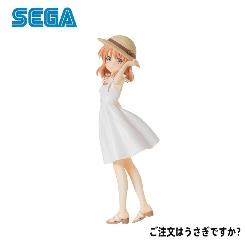 Фото В наличии, 100% оригинал: Фигурка SEGA Is The Order A Rabbit! Хото Кокоа, новая, в коробке, аниме-фигурка, игрушка. №3