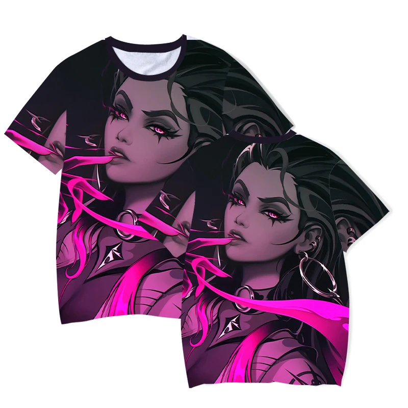 

Футболка Мужская/женская оверсайз с коротким рукавом и 3D-принтом