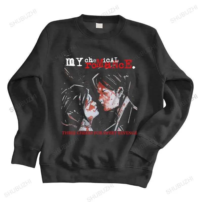 

Мужская хлопковая толстовка с надписью «MY CHEMICAL ROMANCE»