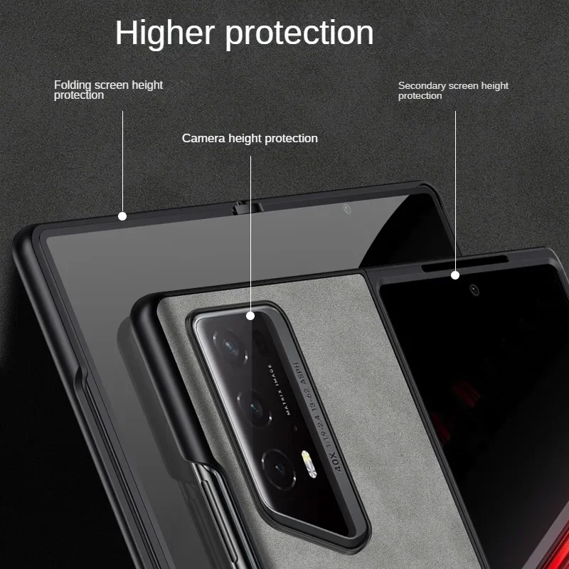 Ультратонкий матовый силиконовый Жесткий Чехол для Honor Magic V2 RSR Porsche Design