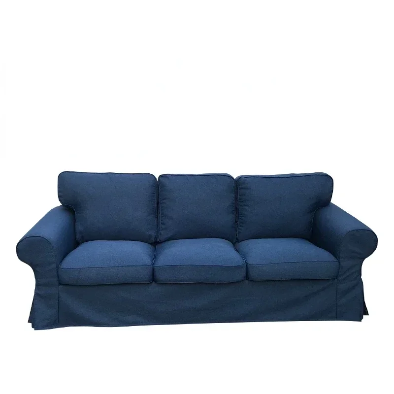 Чехол для дивана из льна и хлопка с рисунком кошки