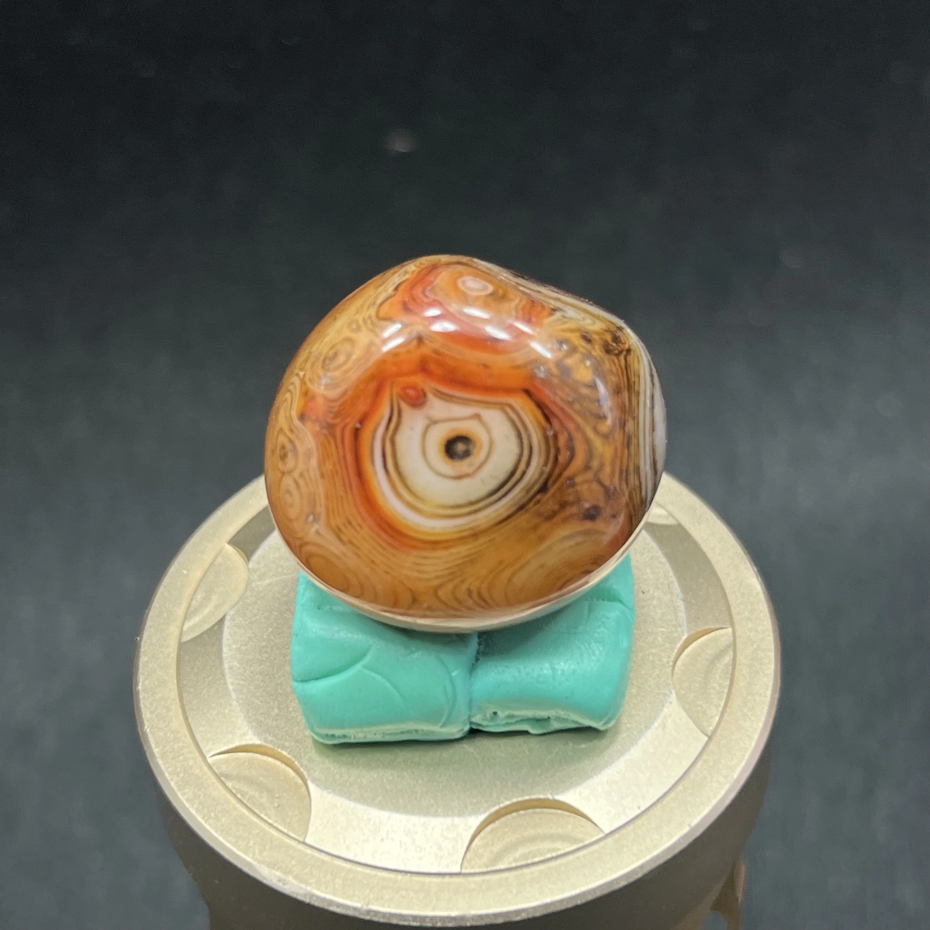 Натуральный шелк агат искусственный камень ведро исцеляющий кристалл украшение