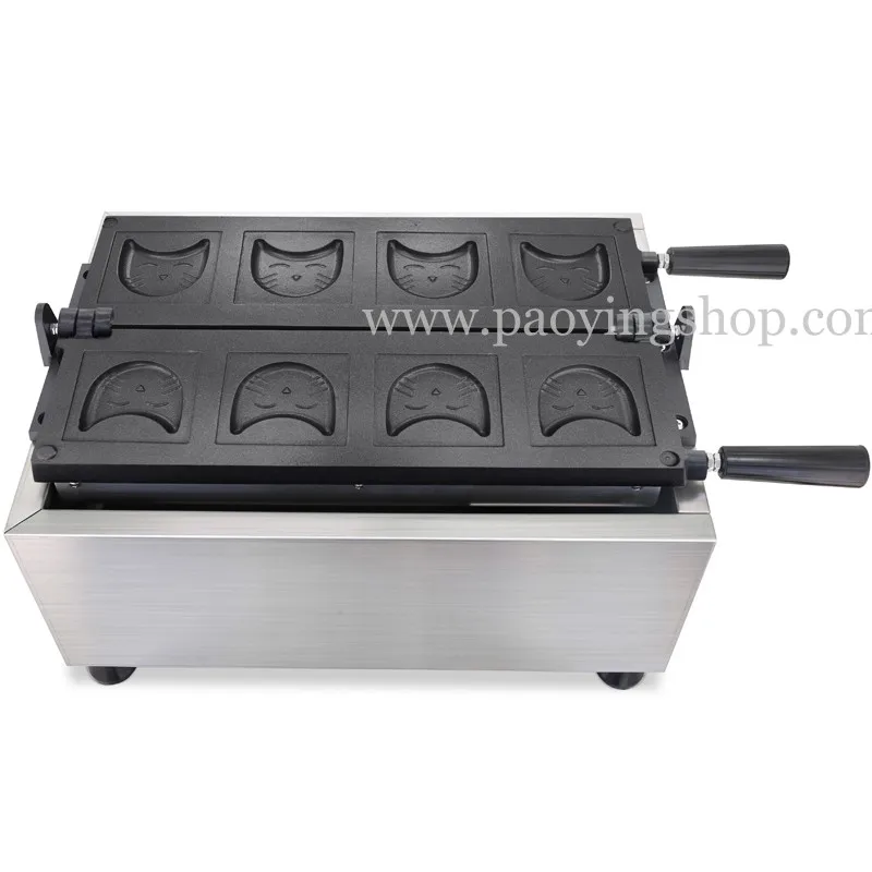

110v Electric Kitten Shaped Waffle Maker