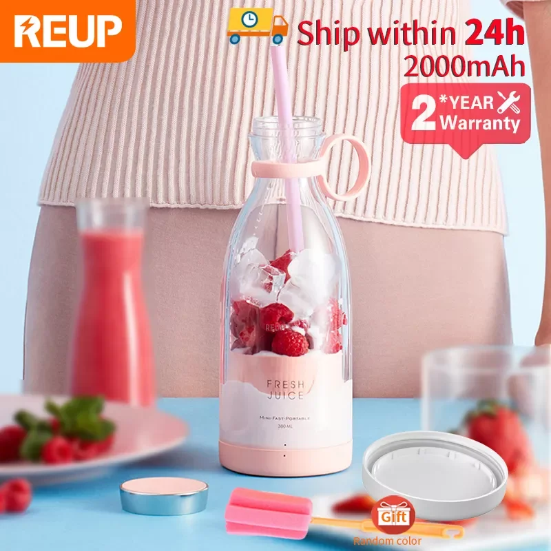 

NEW 2023 Juicer Mini Portable Blender Fruit Mixers Fruit Extractors Multifunction Juice Maker Machine Blender Smoothies Mixer