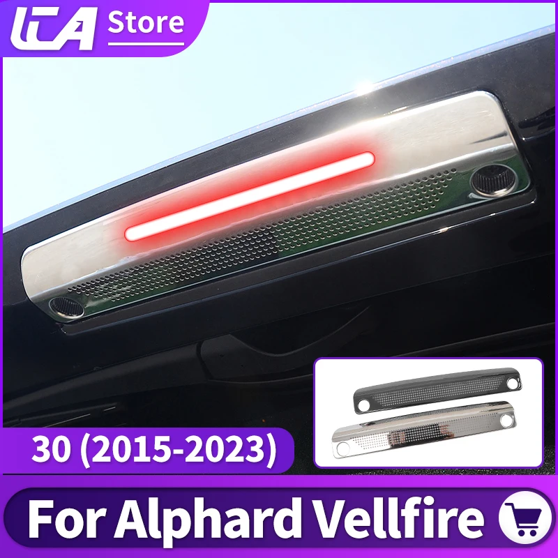 

Applicable to 2015-2021 Toyota Alphard Vellfire 30 High Stop Lamp Modified Rear Lamp Signal Light Warning Light Accessories
