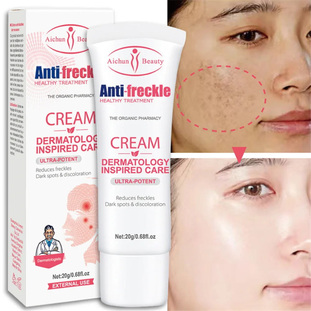 

Freckle Removal Cream Whitening Cream Remove Dark Spots Melanin Melasma Pigmentation Anti-Aging Brighten Face Skin Care Cosmetic