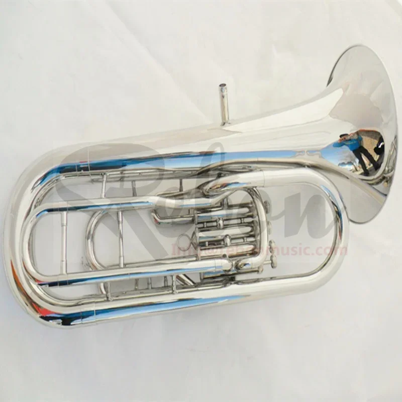 Weifang Rebon Bb Key Никель-Серебристая баритон-туба