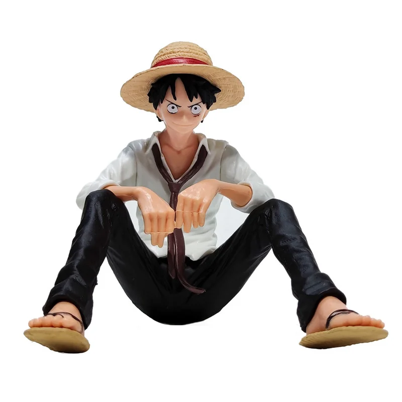 

Japan Comic Cartoon Figuur Zithouding Naruto Kakashi Een Stuk Zithouding Luffy Model Decoratie Cake Bakken Speelgoed kids toys