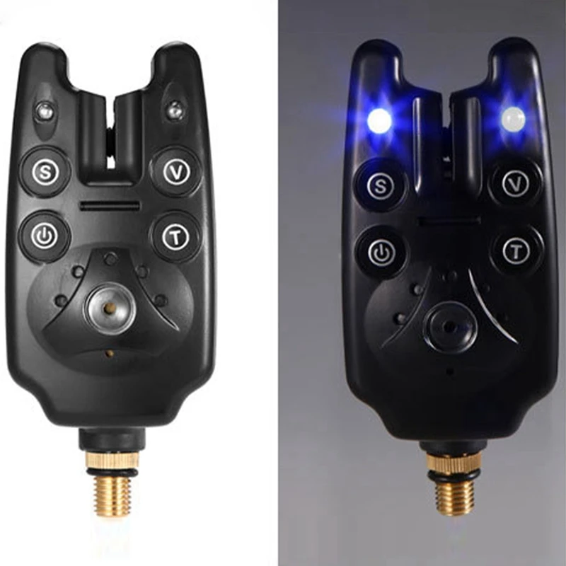 

1 Piece Carp Fishing Bite Alarm With Volume Sensitivity Control LED Indicator Fishing Electronic Alarm