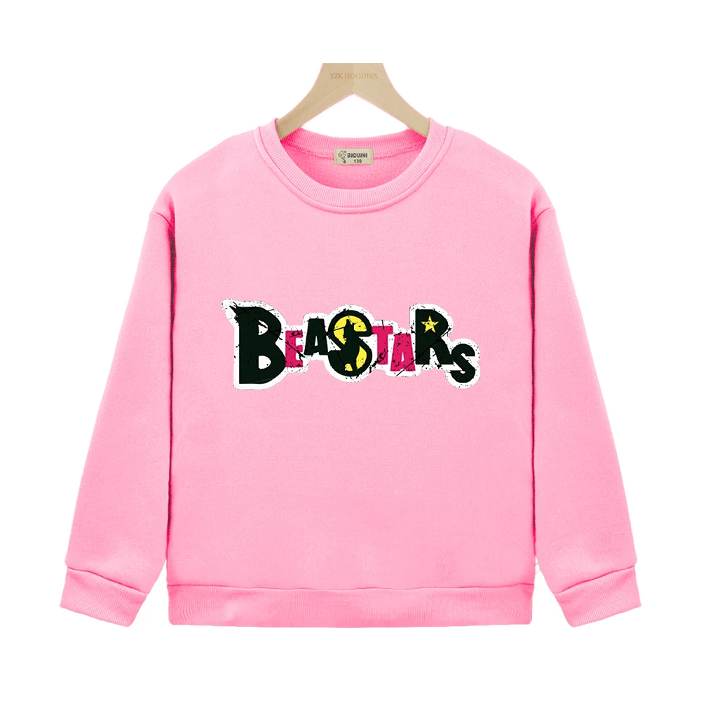 

Hot Anime Graphic Hoodies Beastars Pullover Baby Boy Clothes Kids Sweatshirts Long sleeve Clothing Girl Kawaii Children Costume