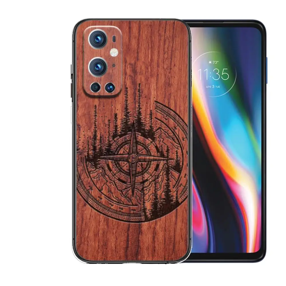 Чехол с текстурой натурального дерева для OnePlus Nord N100 N10 5G 9 8 Pro 7 7Pro чехол телефона 1 +