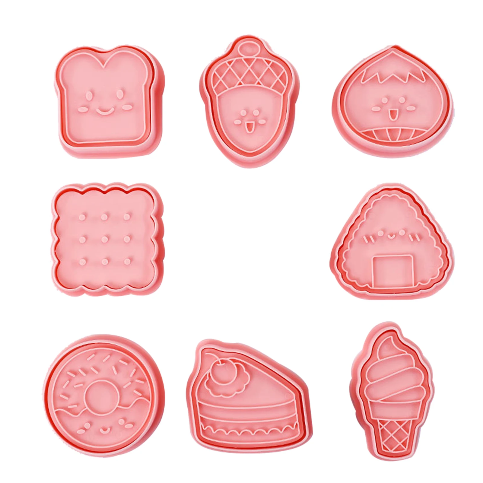 

Формы для закусок, печенья, 3D стерео форма для печенья «сделай сам», для выпечки, широко используемый резак для печенья, подходит для кухни «...