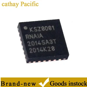 New stock KSZ8081RNAIA-TR Ethernet transceiver IC chip KSZ8081 SMD QFN-24