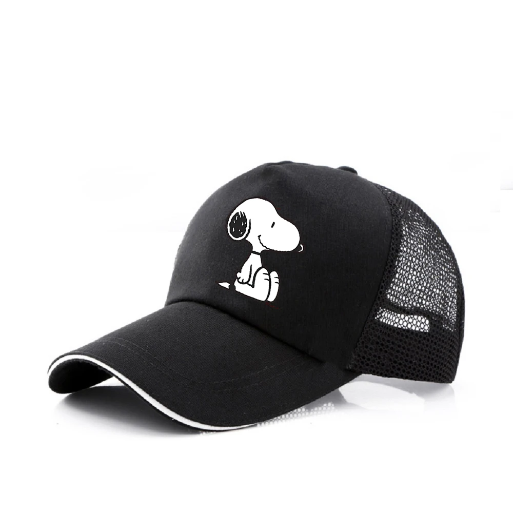 

Children's Snoopy Baseball Cap Cartoon Cute Back Button Cap Hip-hop Hat Size Adjustable Sports Christmas Party Hat Dome Gift
