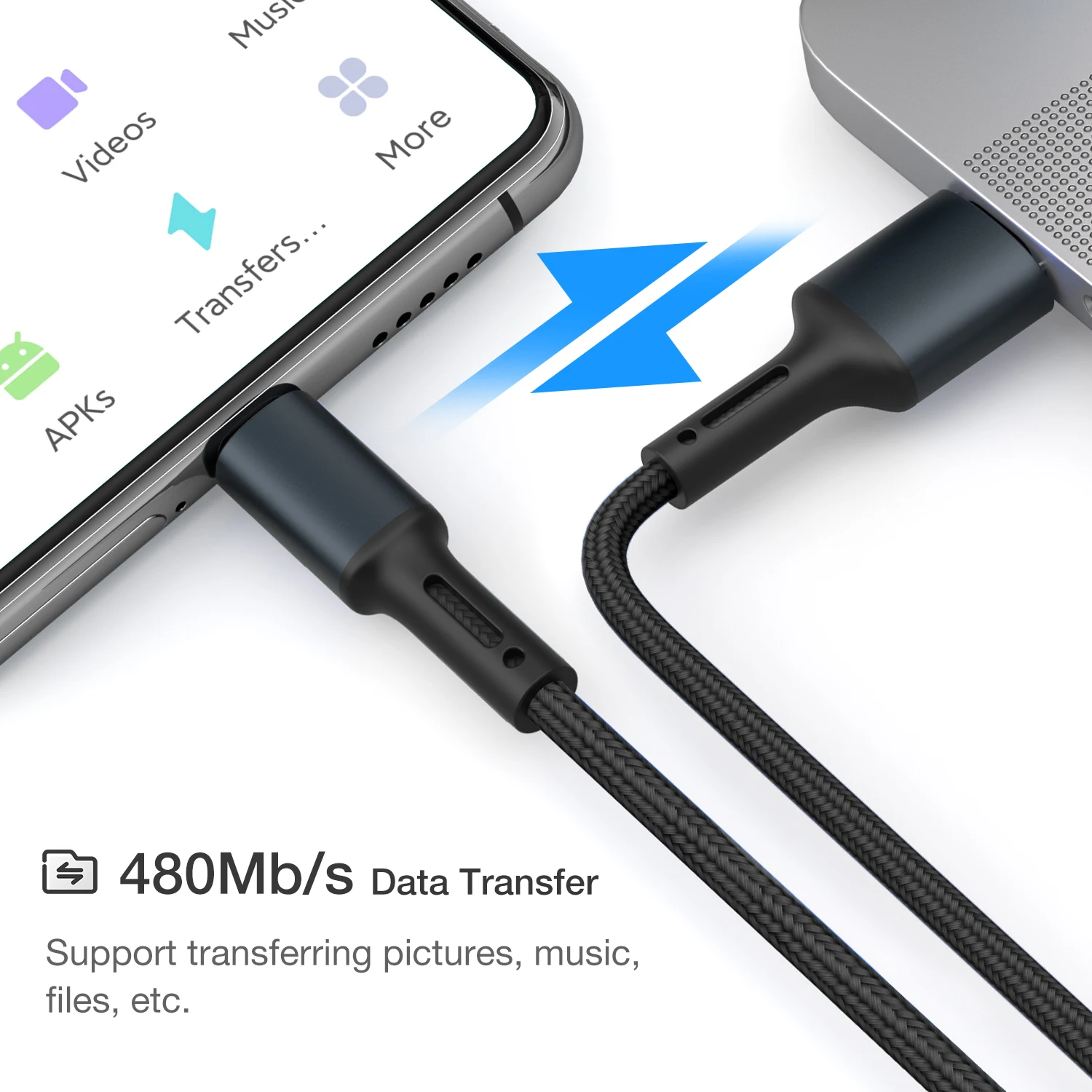 Кабель быстрой зарядки данных USB Type C для Samsung Galaxy S8 S9 S10 S20 S21 S22 Plus Ultra A12 A22 A30 A31 A32 A50 A51