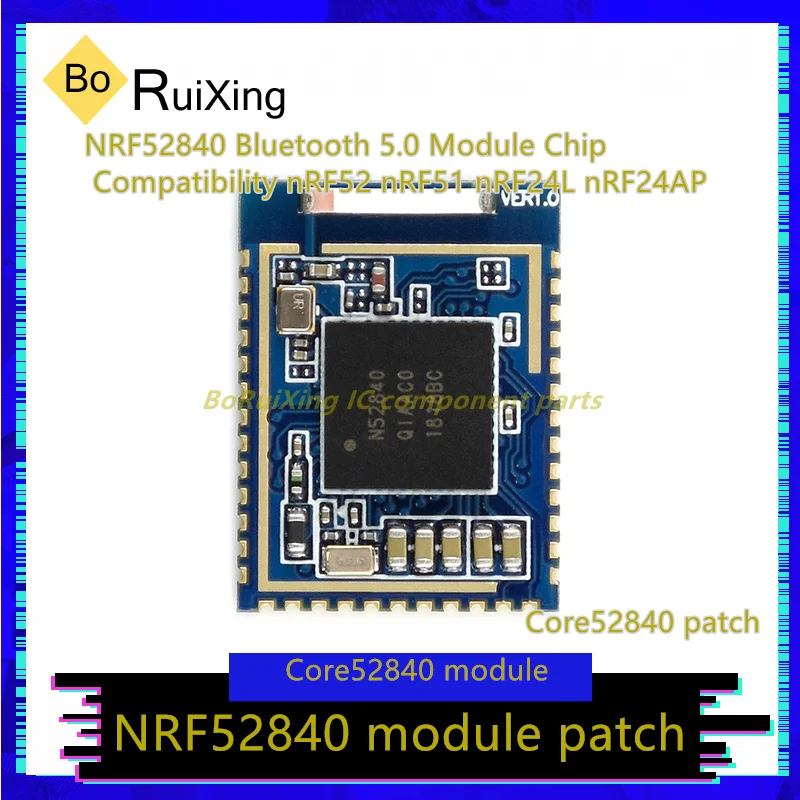 1 шт./партия, модуль Core52840, совместимый с NRF52/nRF51 nRF24L nRF24AP