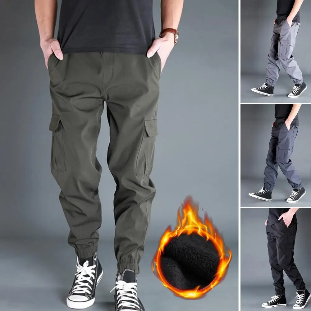 

Military Men's Casual Cargo Pants Cotton Tactical Black Work Trousers Loose Airsoft Shooting Hunting Army Combat Pants