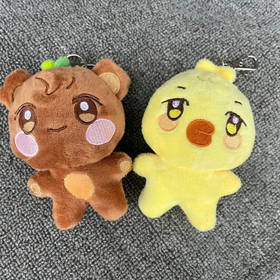 Фото ATEEZ Aniteez Plushes Брелок 10 см PP Хлопок с наполнителем Hongjoong Seonghwa Yunho Yeosang San Mingi Wooyoung Jongho Сумка Подвески №1