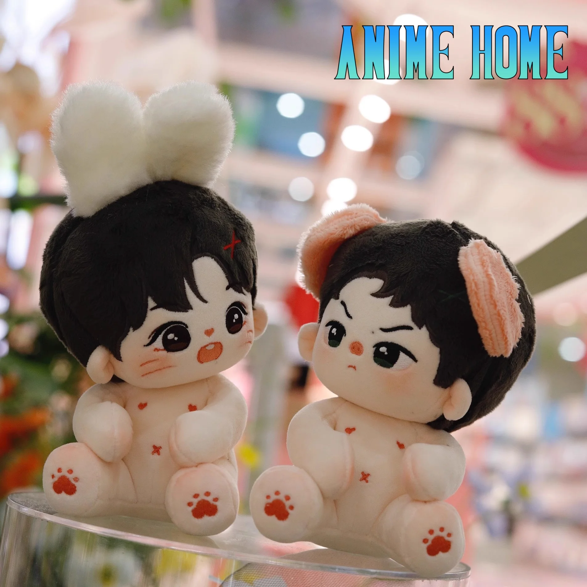 Plushie Wang Yibo Xiao Zhan Idol звезда свинья кролик 20 см кукла игрушка костяное тело Косплей