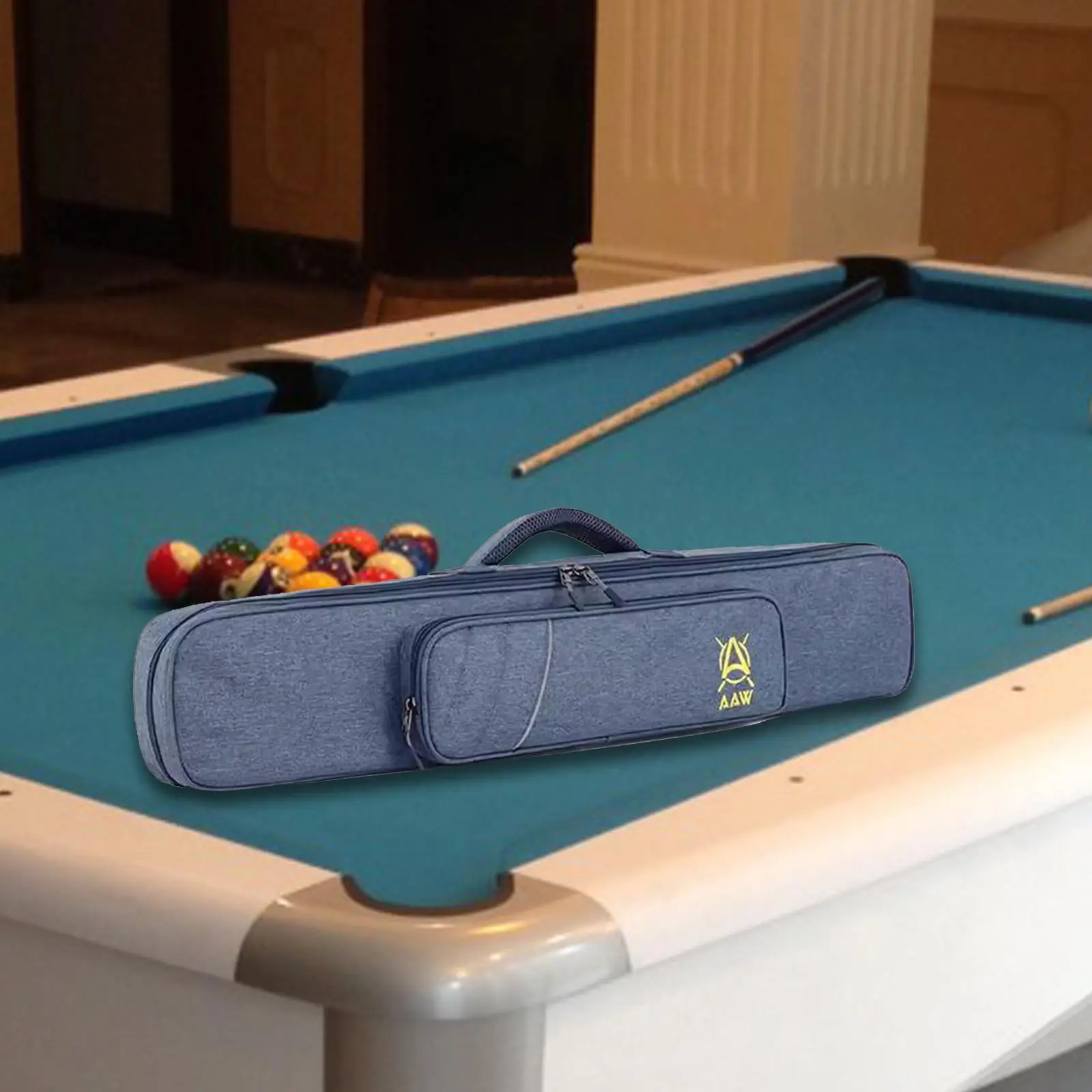 Чехлы для бильярдного кия 1/2 Портативная сумка клуба 3 ячейки 4 вала 32 68 дюйма