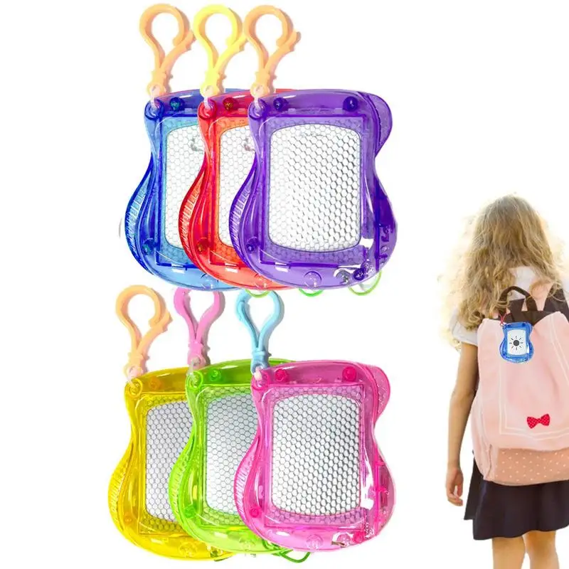 

Мини магнитная доска для рисования, маленький магнитный эскиз, 6 шт., мини-доска для рисования, набор для детей, Рождественская стираемая дос...