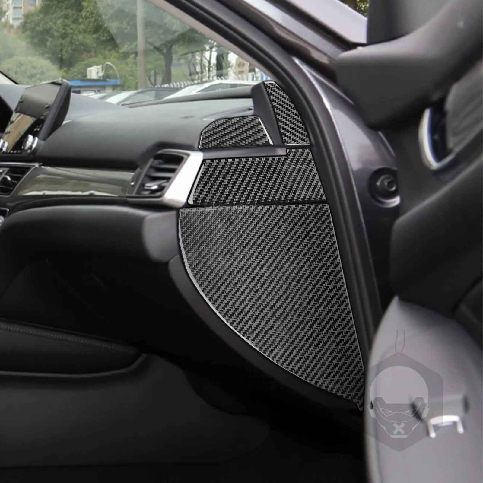 for Accord 2018 2019 2020 2021 Dashboard Decoration Sticker Cover Trim Decal Car Interior Accessories Carbon Fiber |